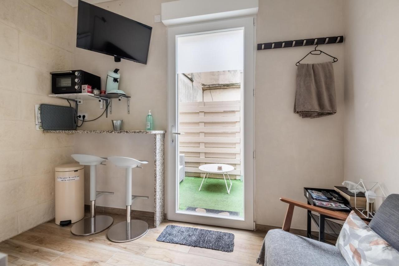 Studio En Duplex-Aircon-Terrasse-Parking-Calme بوردو المظهر الخارجي الصورة